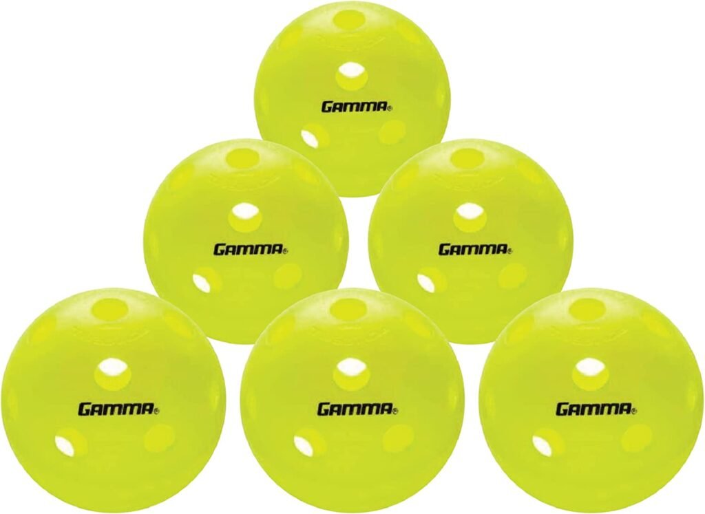 Pelotas de pickleball de interior Gamma